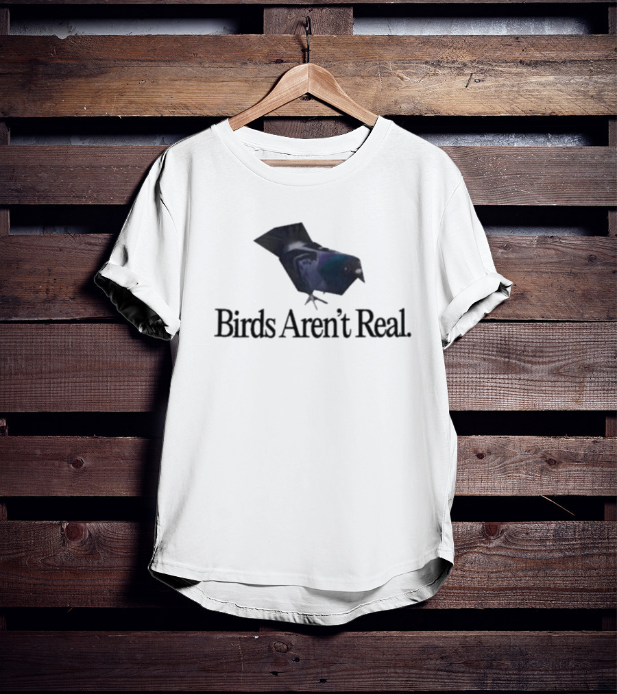 Birds Aren’t Real Pigeon Image T-Shirt