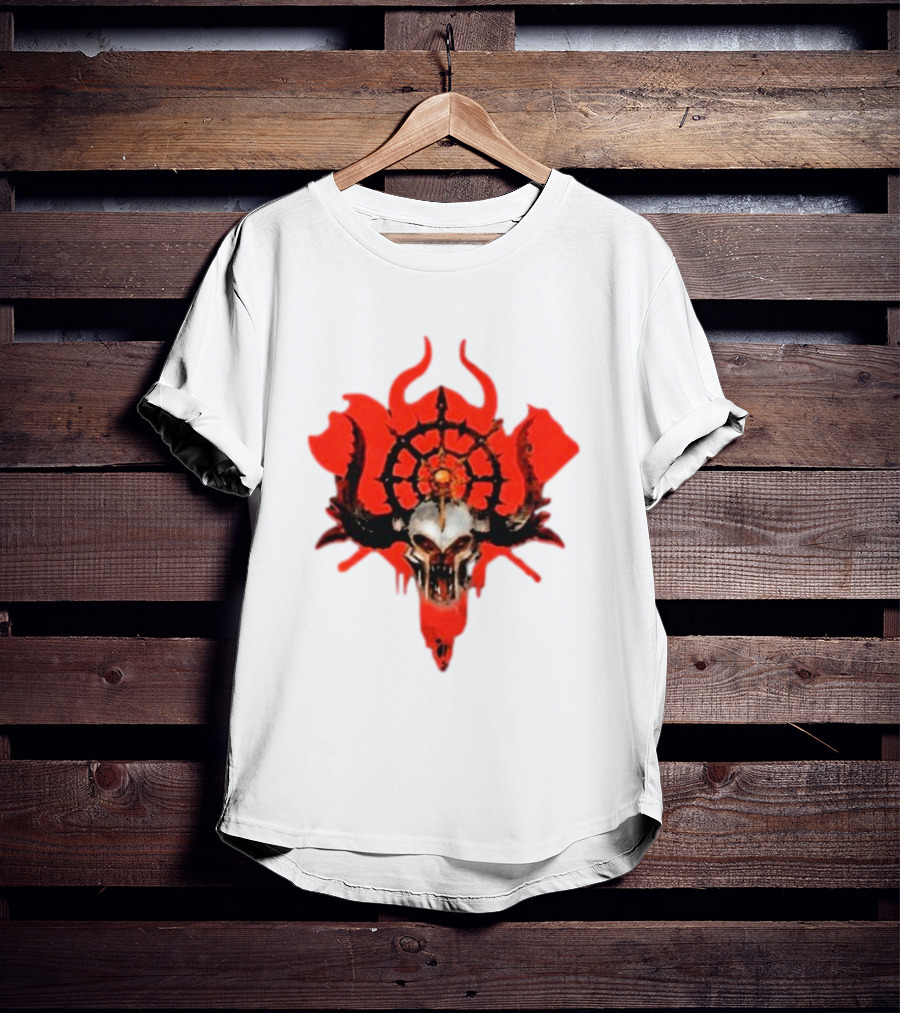 Slaves To Darkness Ravagers Skull And Chaos T-Shirt