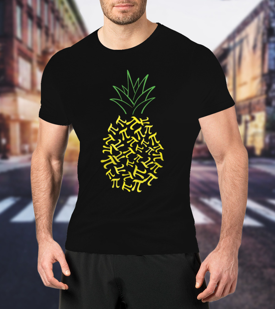 Pi Day Pineapple Math Humor T-Shirt