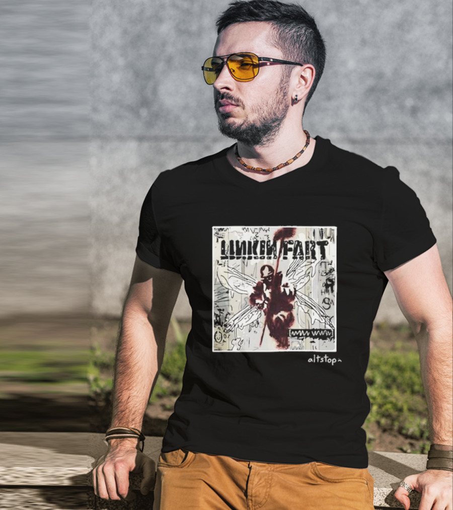 Linkin Park Parody Altstop Worn T-Shirt