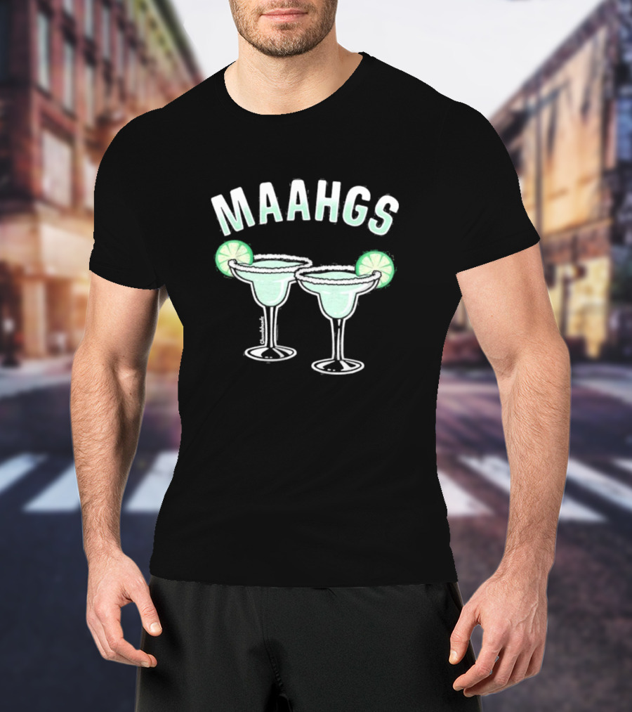 Margarita Maahgs Frozen Concoction Lime Drink Humor T-Shirt