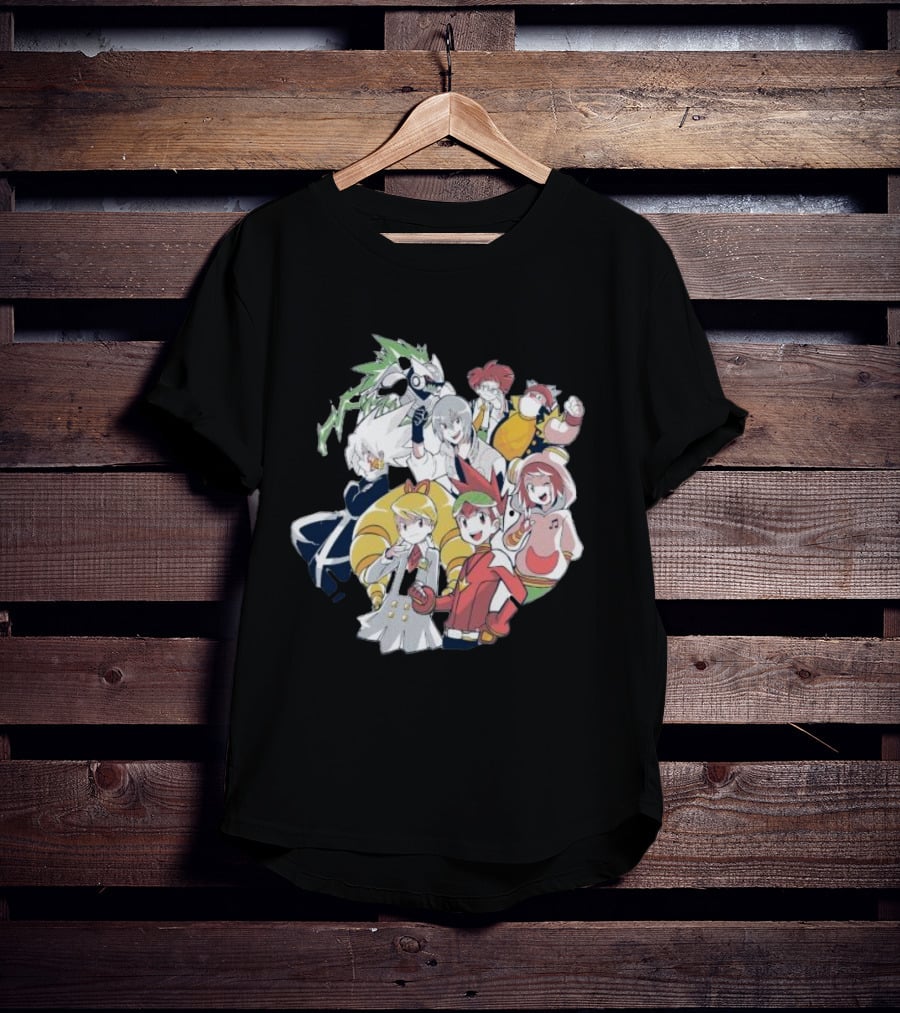 Mega Man Star Force Allies Heroes And Characters T-Shirt