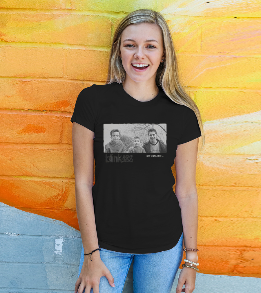 Blink-182 One More Time Album Cover Childhood Photo T-Shirt