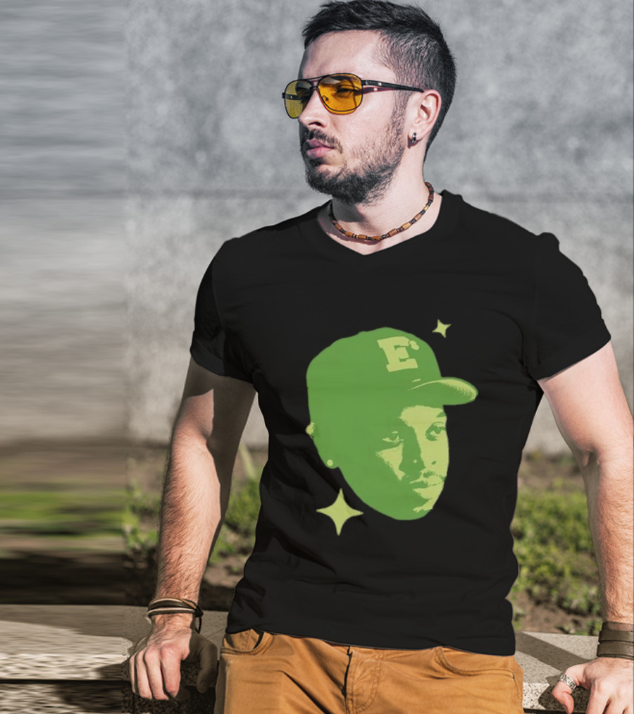 Blxst Green Face E Logo Cap T-Shirt