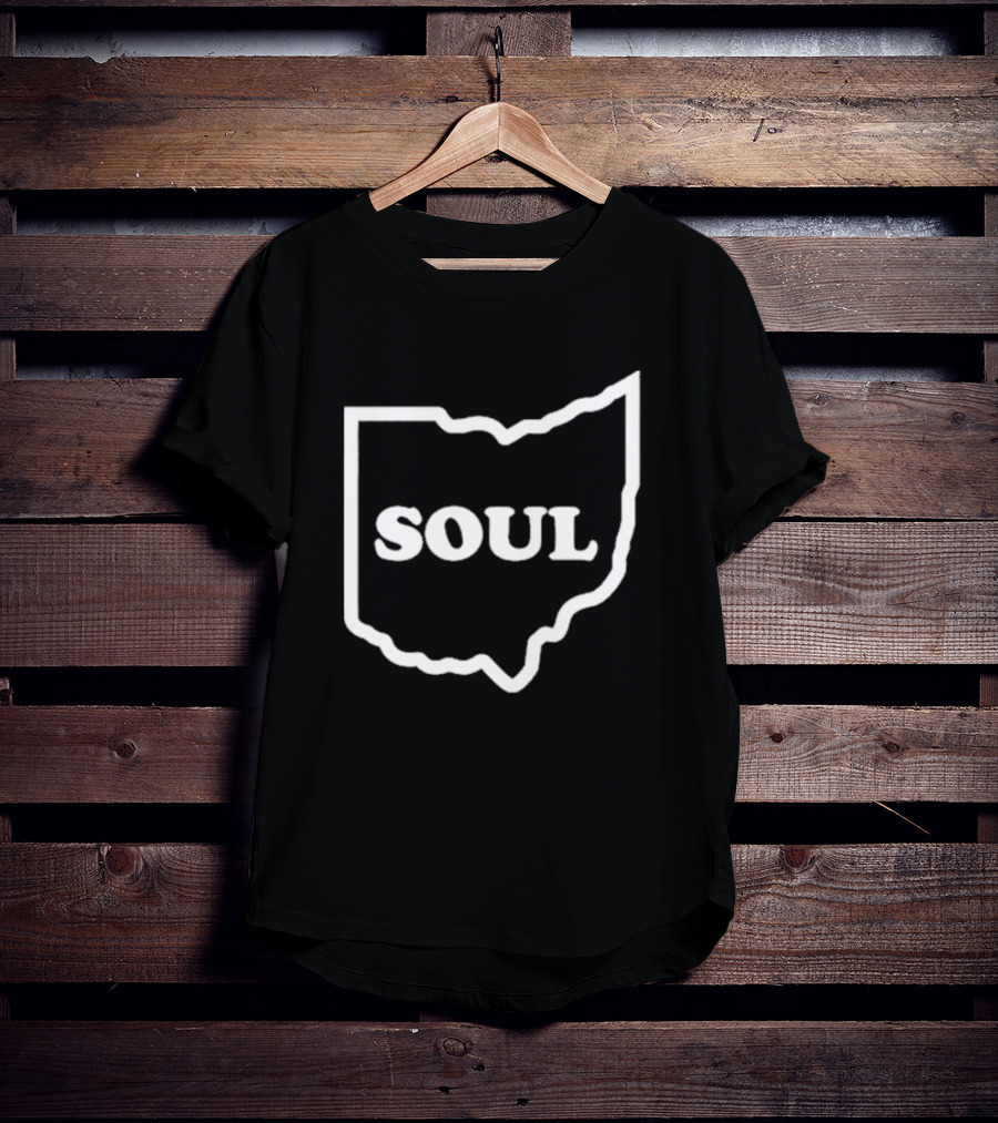 Colemine Records Ohio Soul In State Outline T-Shirt