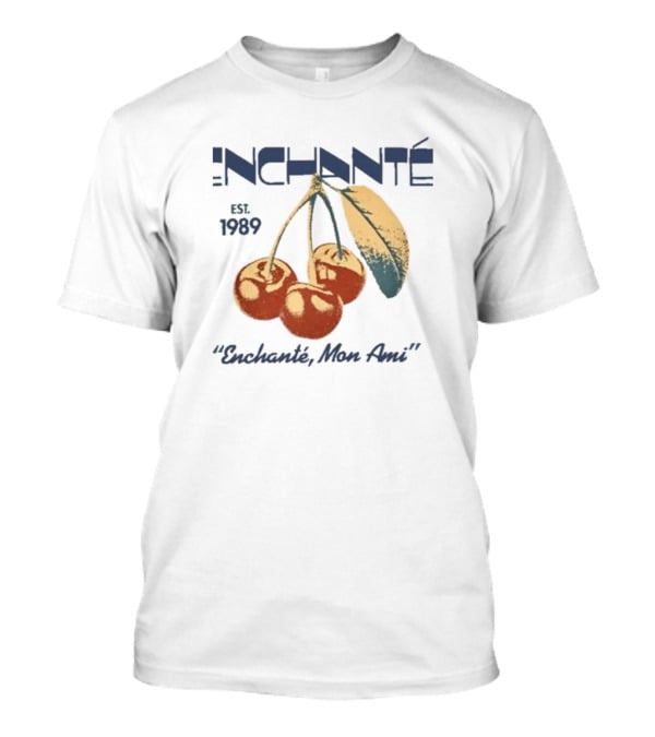 Daniel Ricciardo Enchante Est 1989 Enchanté Mon Ami Cherries T-Shirt