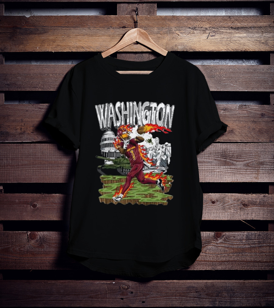 Washington Dark Horse JD X DH Football Capitol T-Shirt