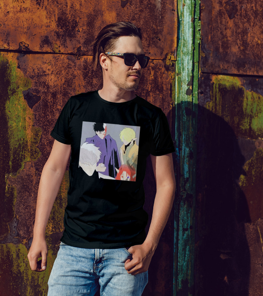 Anime Elf Kingdom Mysterious Characters Quartet T-Shirt