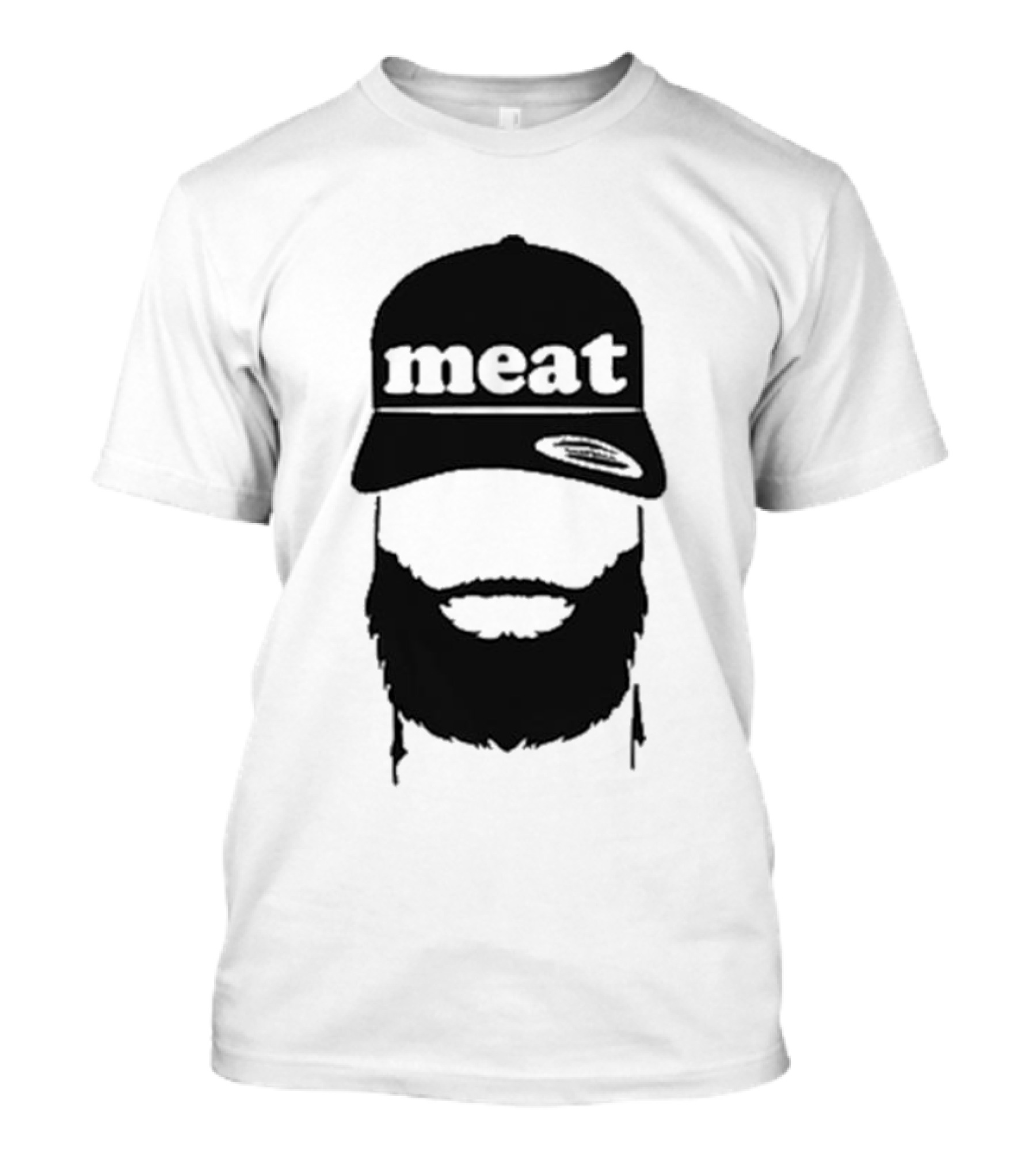 Meat Bearded Trucker Hat T-Shirt