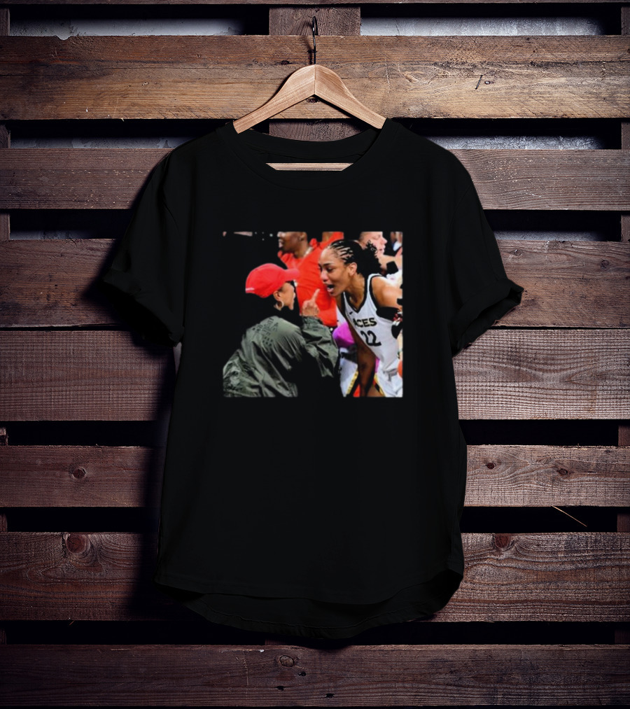 A’ja Wilson Dawn Staley Las Vegas Aces And Anxiety T-Shirt