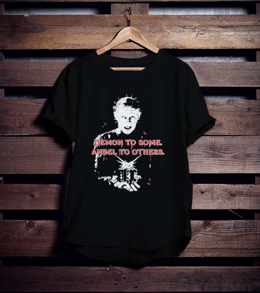 Demon To Some Angel To Others Hellraiser Puzzle Box T-Shirt