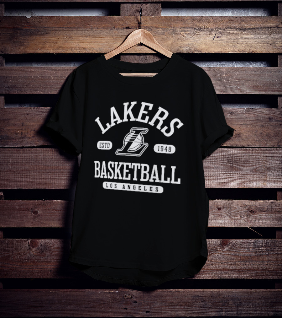 Lakers Basketball Los Angeles Estd 1948 T-Shirt