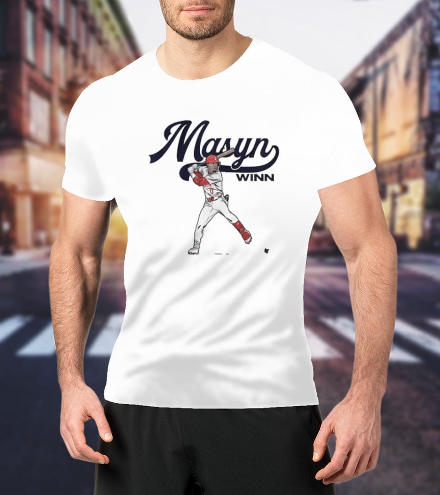 Masyn Winn Baseball Swing T-Shirt