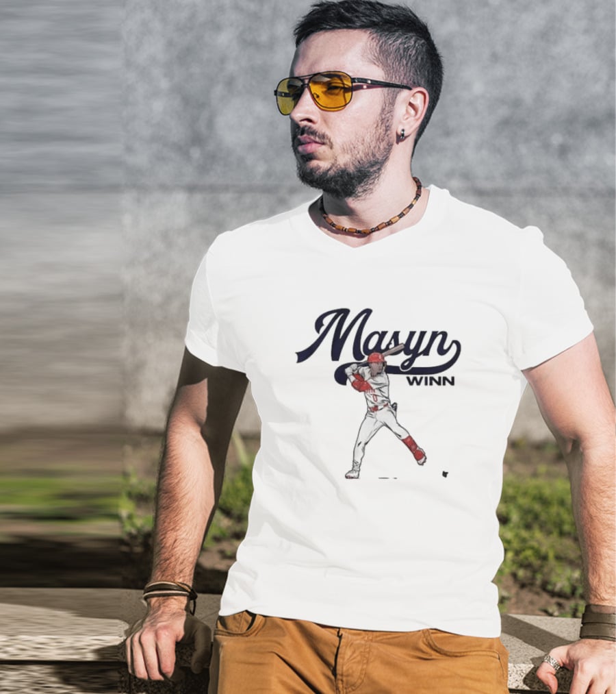 Masyn Winn Baseball Swing T-Shirt