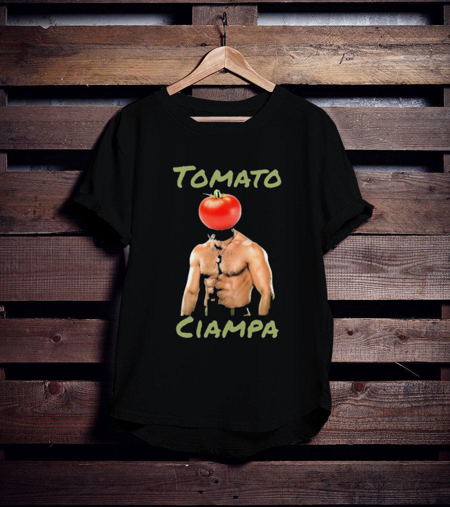 Tomato Ciampa Man Head Bodybuilder T-Shirt