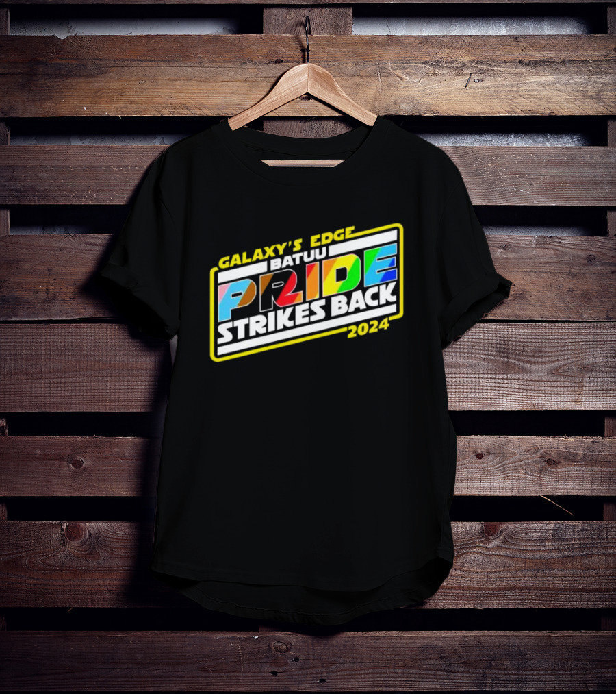 Galaxy’s Edge Batuu Pride Strikes Back T-Shirt