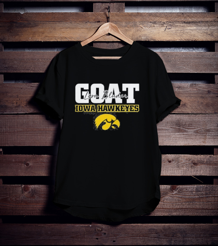 GOAT Lisa Bluder Iowa Hawkeyes T-Shirt