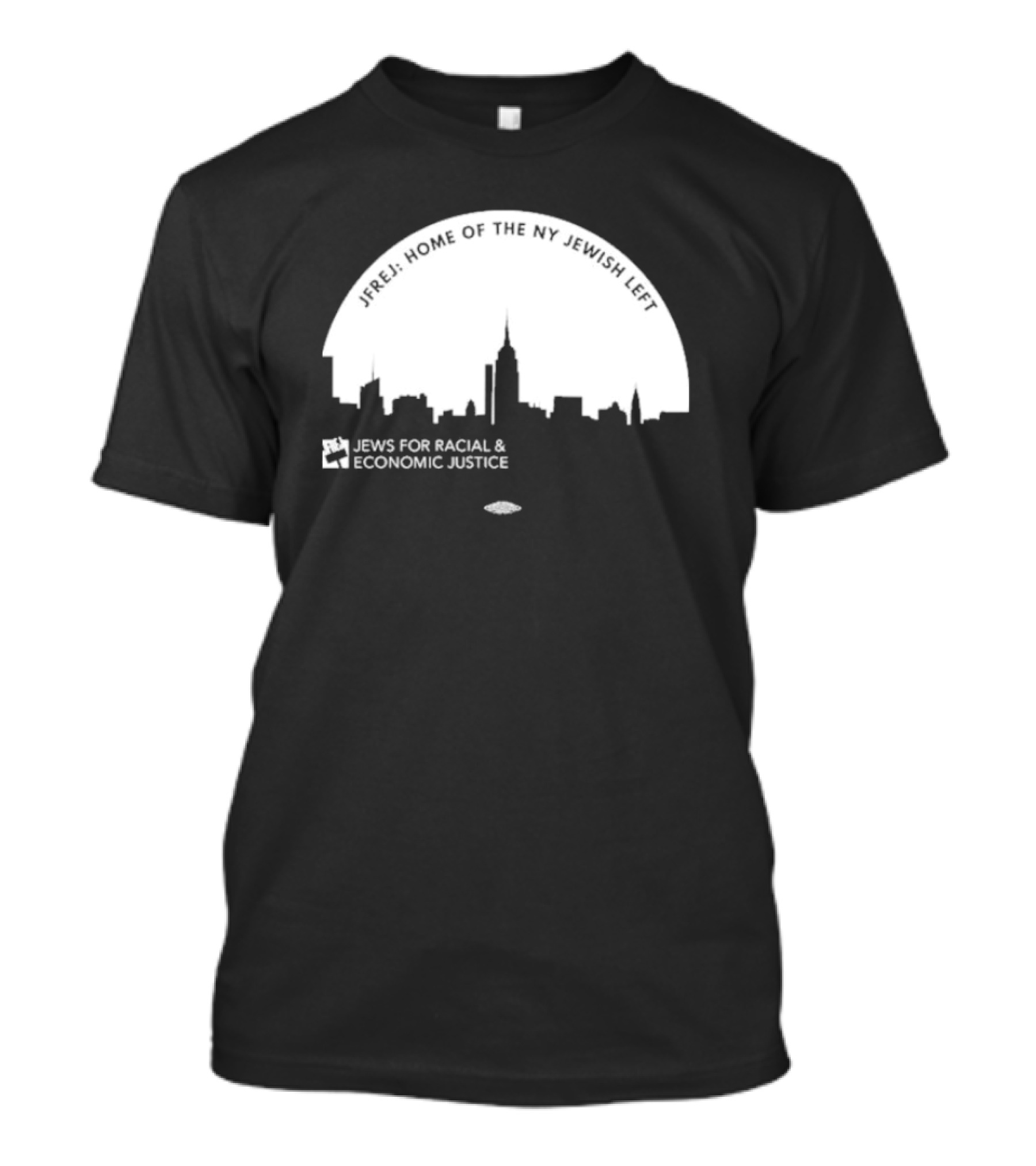 JFREJ: Home Of The NY Jewish Left Jews For Racial And Economic Justice Skyline T-Shirt