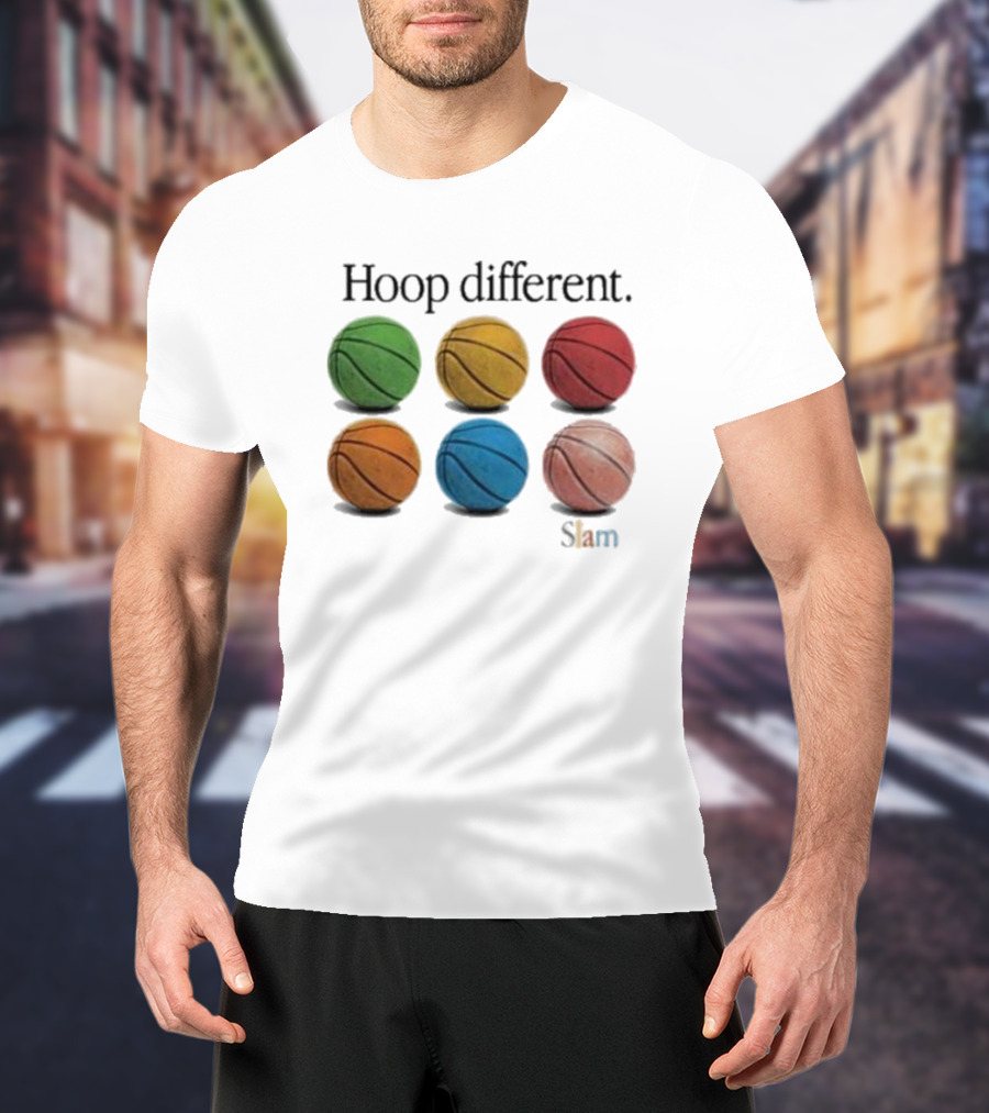 Kate Martin Hoop Different Slam Basketball Multicolor Balls T-Shirt