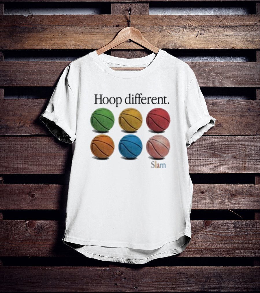 Kate Martin Hoop Different Slam Basketball Multicolor Balls T-Shirt