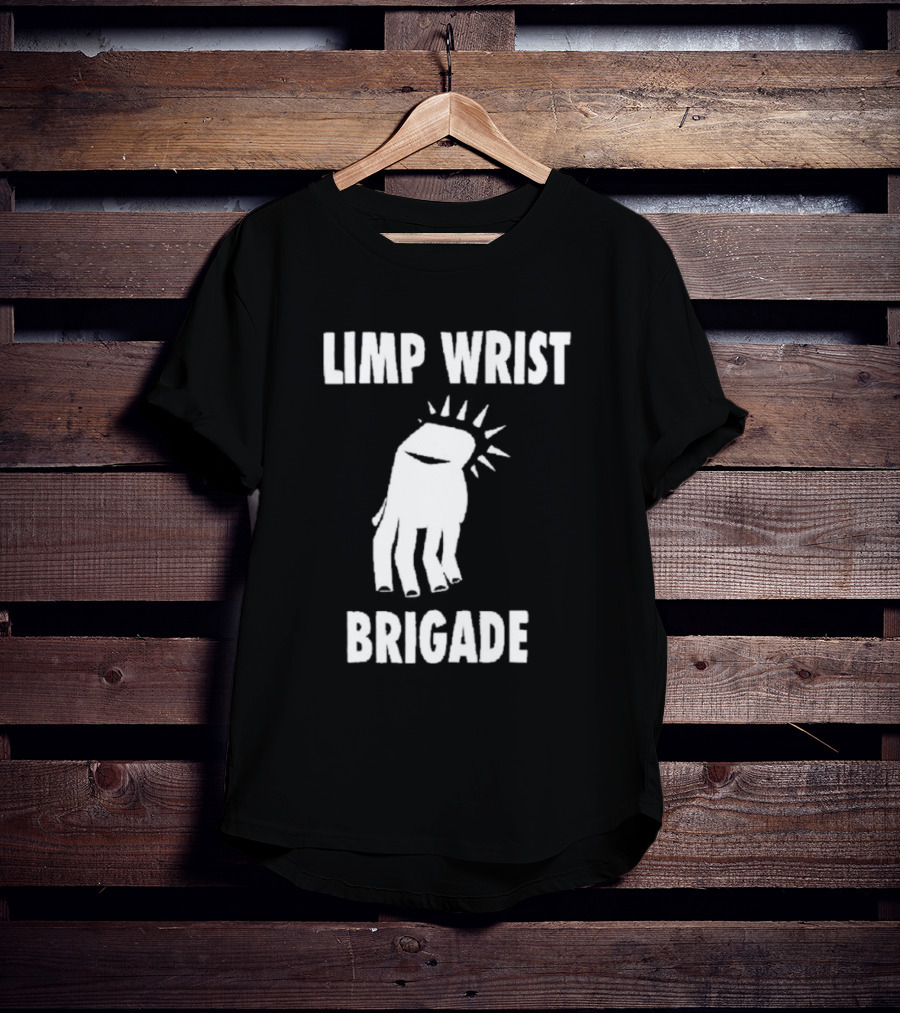 Limp Wrist Brigade Sunshine Clenched Fist T-Shirt