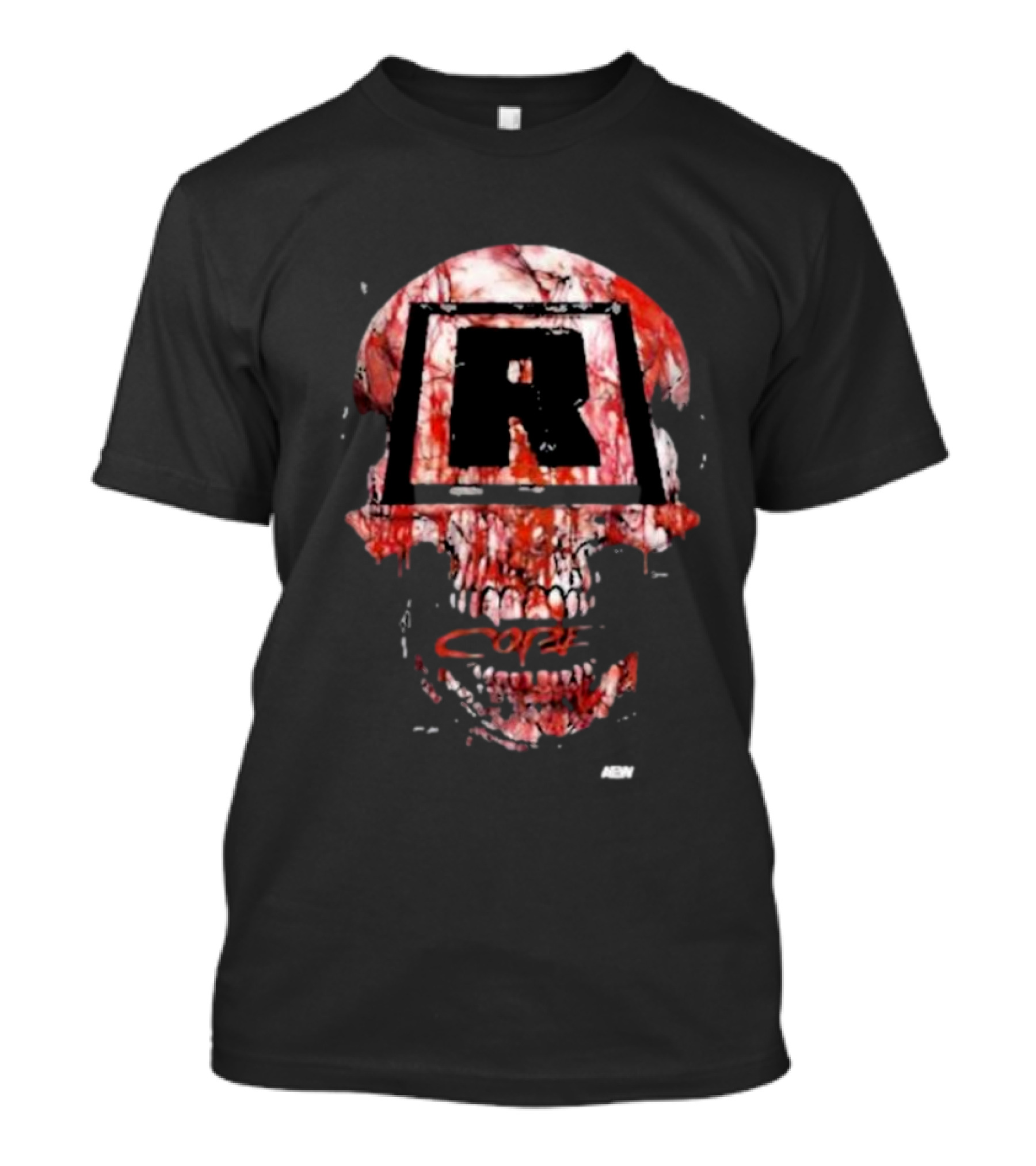 R Rated Copeland AEW Blood Skull T-Shirt