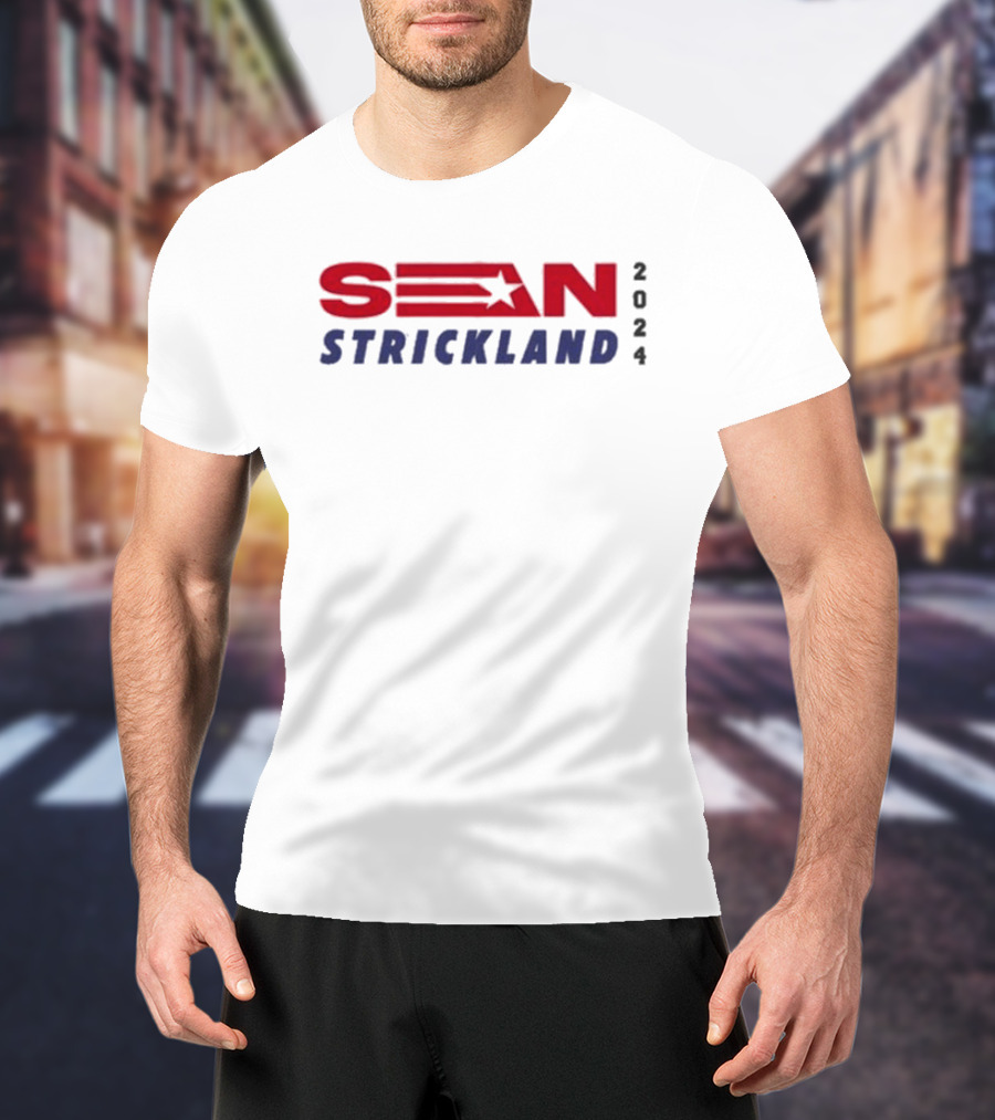 Sean Strickland American Pride T-Shirt
