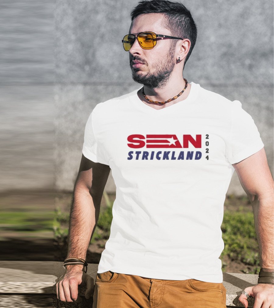 Sean Strickland American Pride T-Shirt