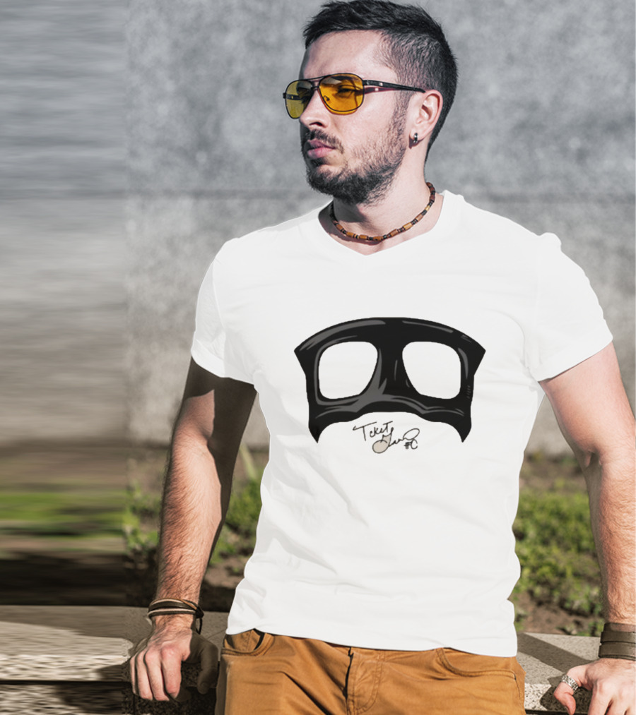 Tickets Signature Mask Black Eyewear T-Shirt