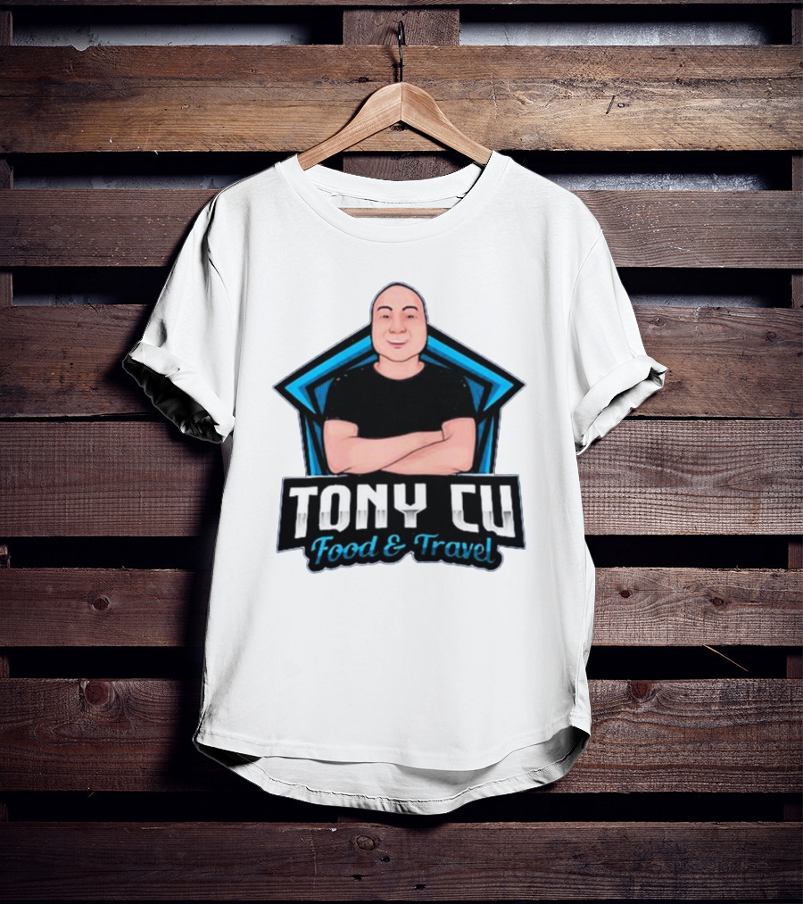 Tony Cu Food And Travel Egg Roll King T-Shirt