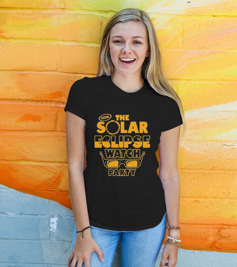 Total Solar Eclipse Watch Party Eyewear T-Shirt
