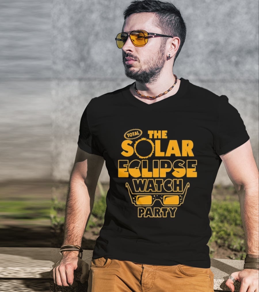 Total Solar Eclipse Watch Party Eyewear T-Shirt