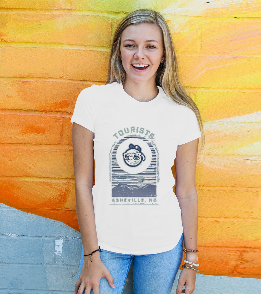 Tourists Skyline Asheville NC T-Shirt