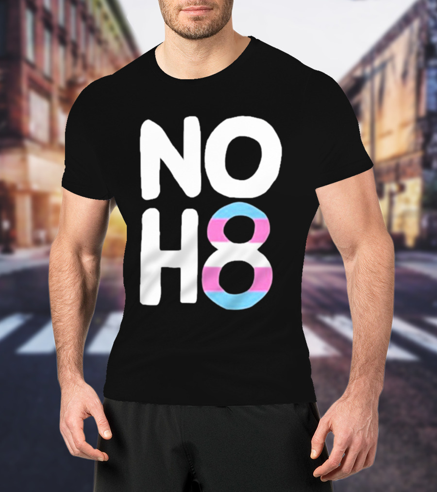 NO H8 Trans Pride Colors T-Shirt