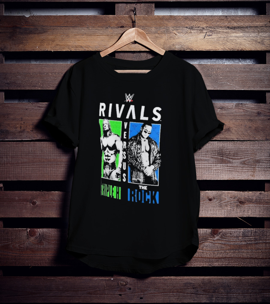 WWE Rivals Triple H Versus The Rock T-Shirt