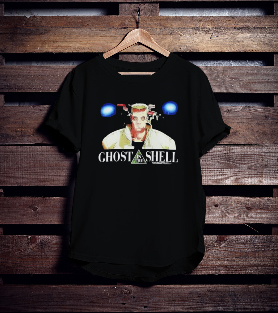 Ghost In The Shell Batou Cyberpunk Anime T-Shirt