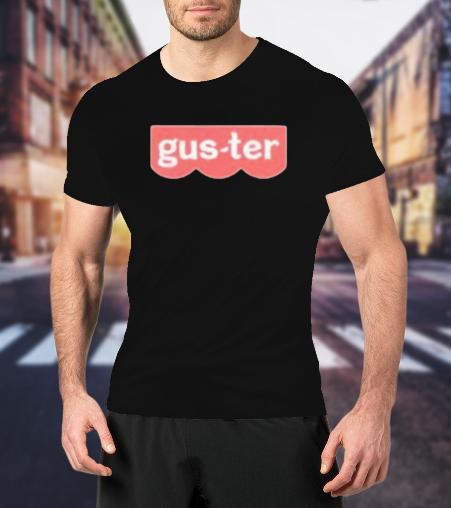 Guster Parody Iconic Font T-Shirt