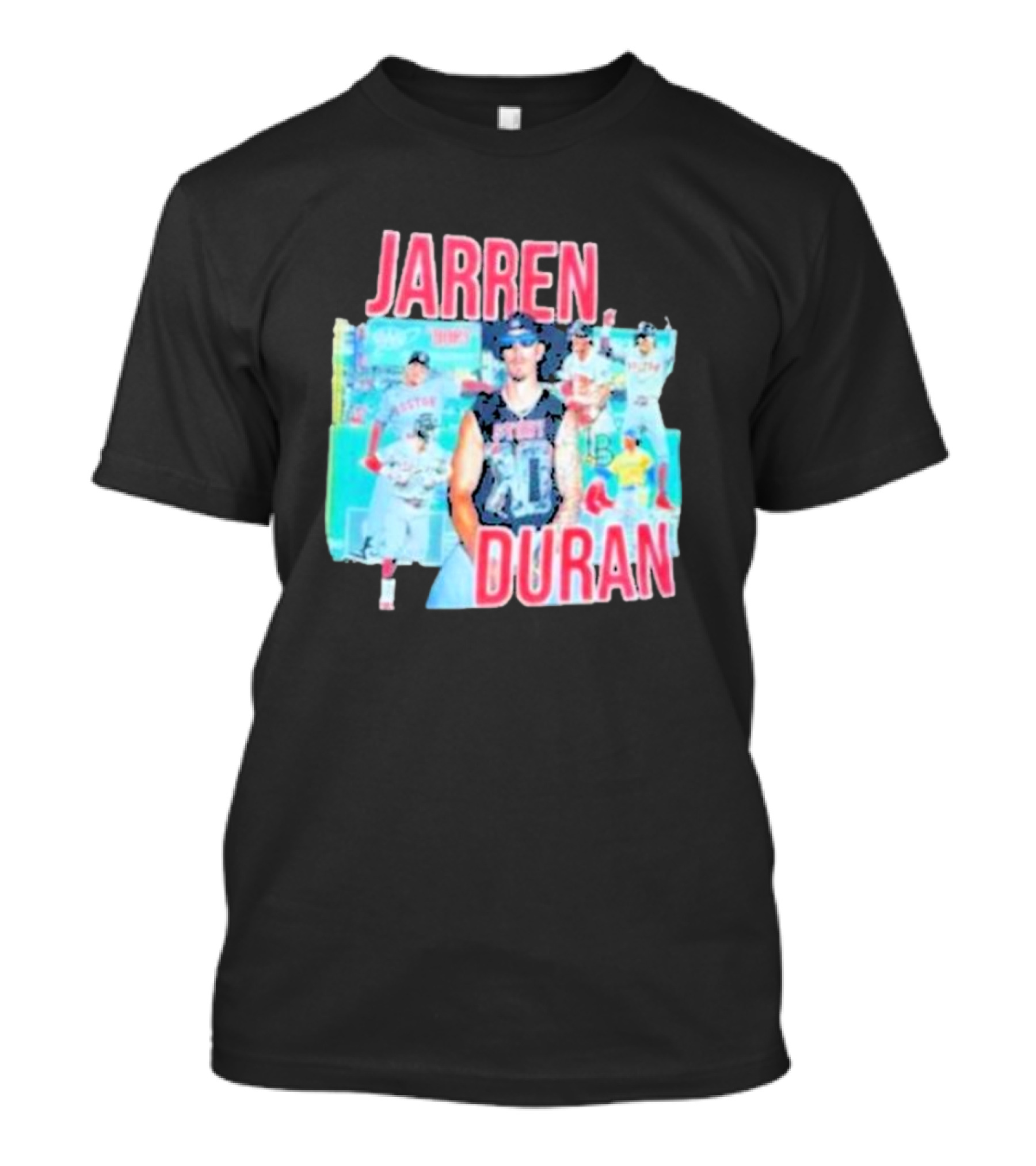 Jarren Duran Baseball Collage Sports T-Shirt