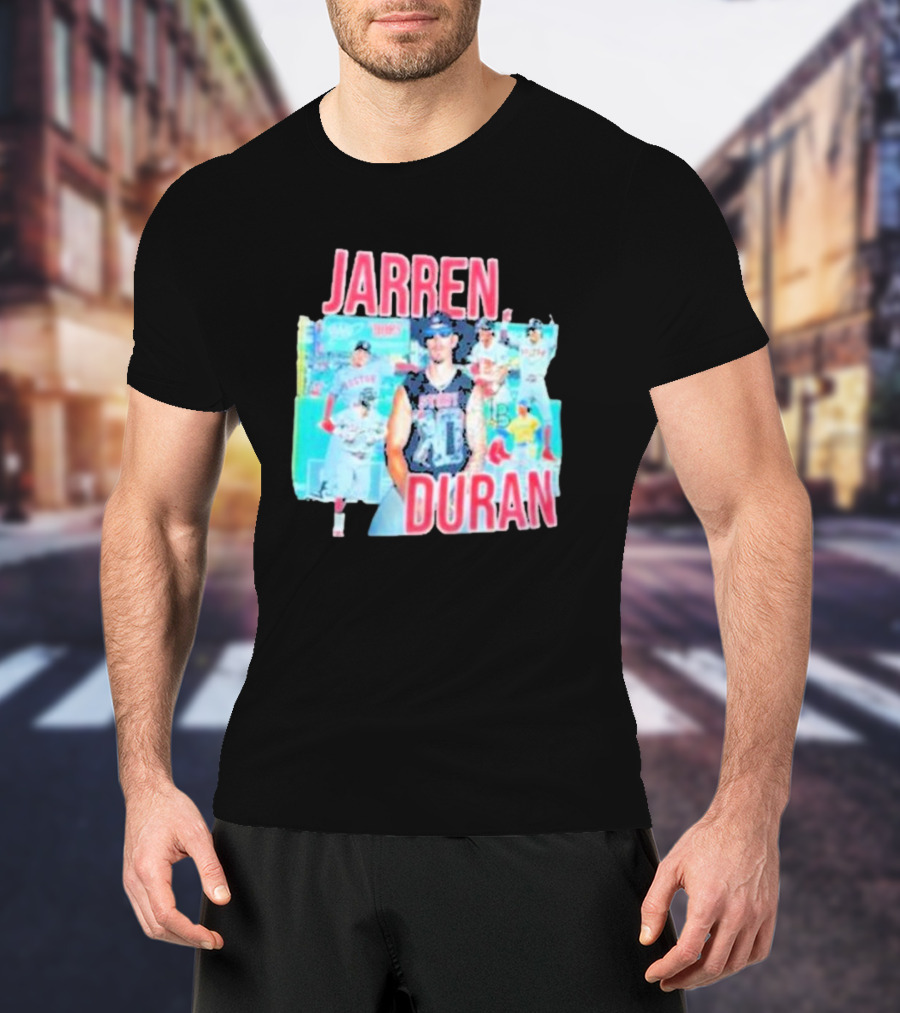 Jarren Duran Baseball Collage Sports T-Shirt