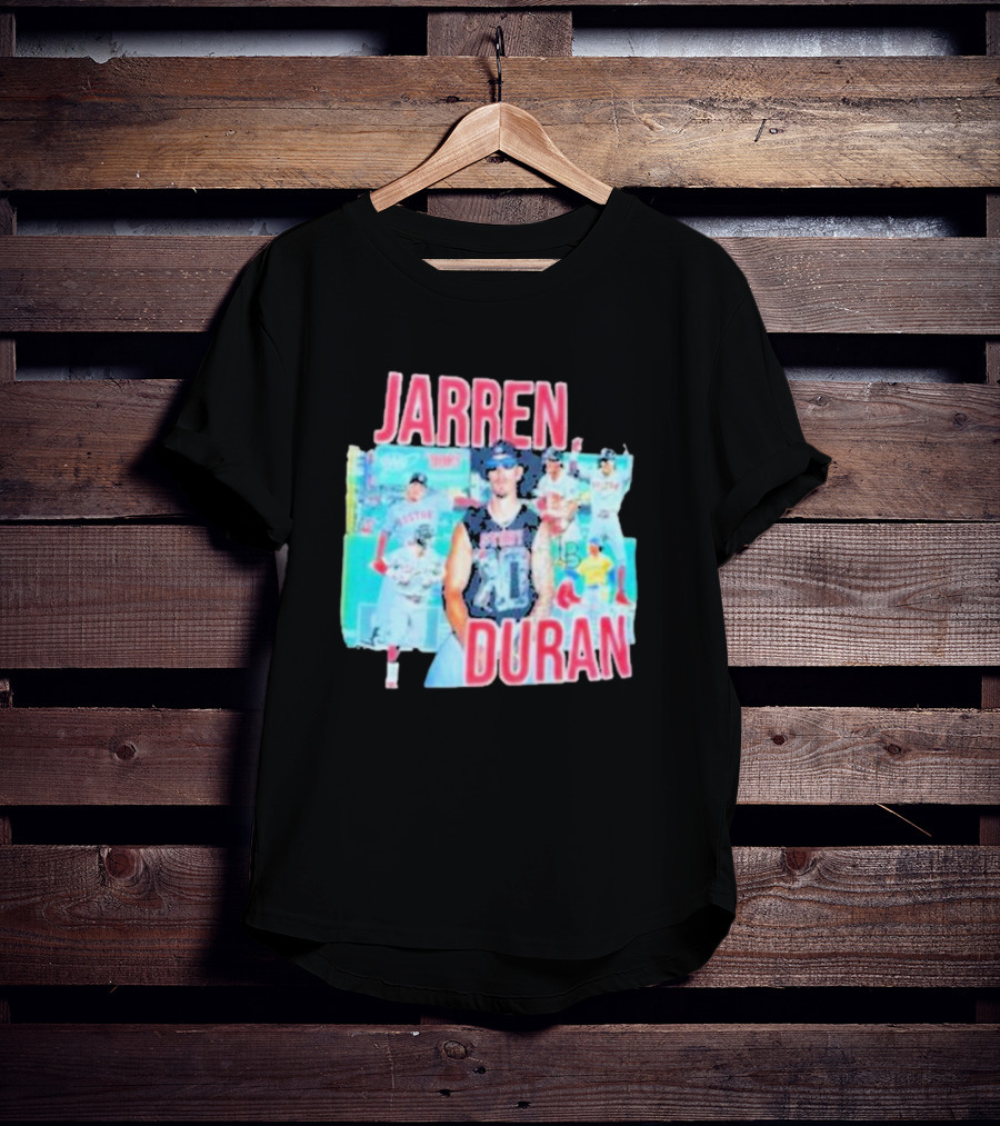 Jarren Duran Baseball Collage Sports T-Shirt