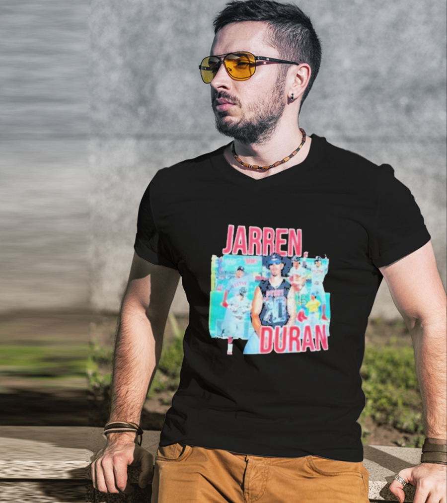 Jarren Duran Baseball Collage Sports T-Shirt