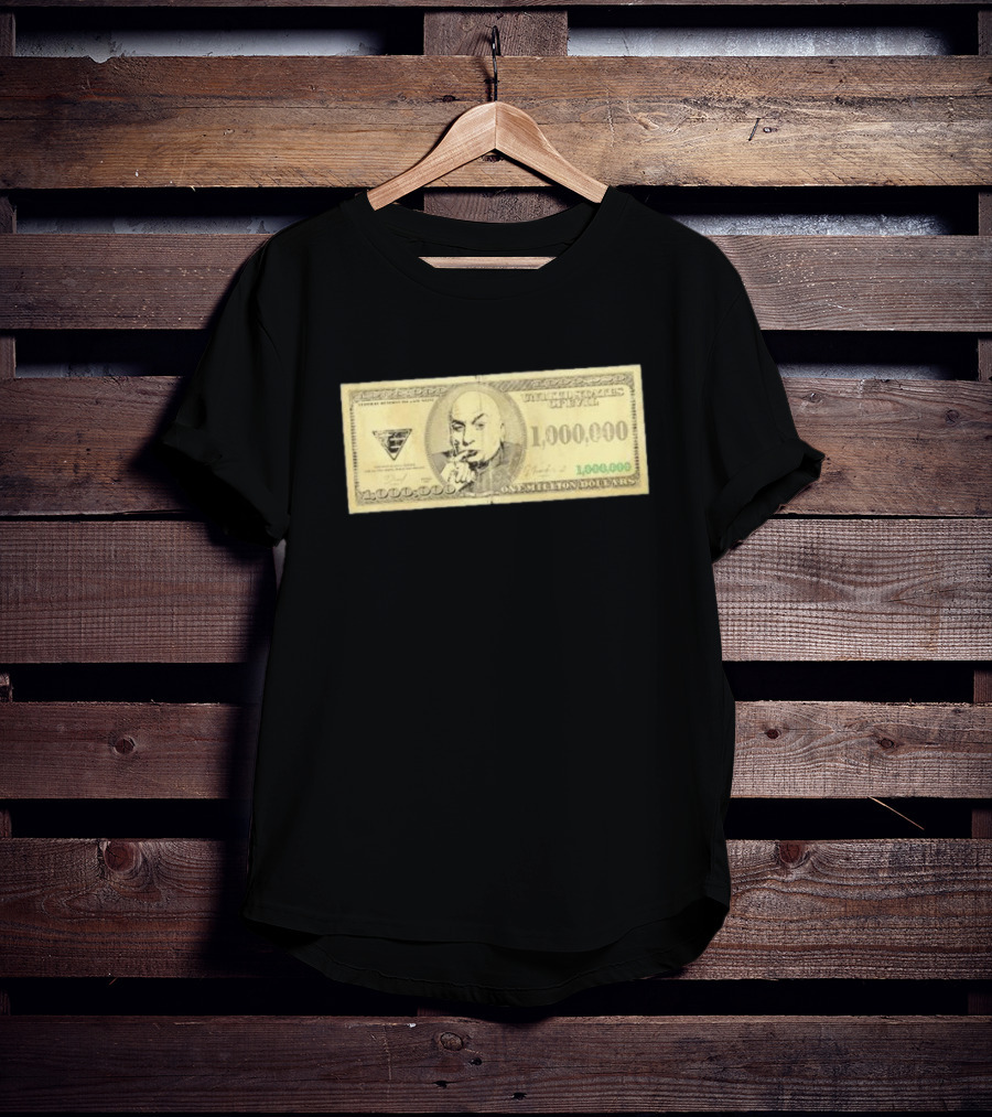 One Million Dollars Meme Money Funny Parody Bill T-Shirt