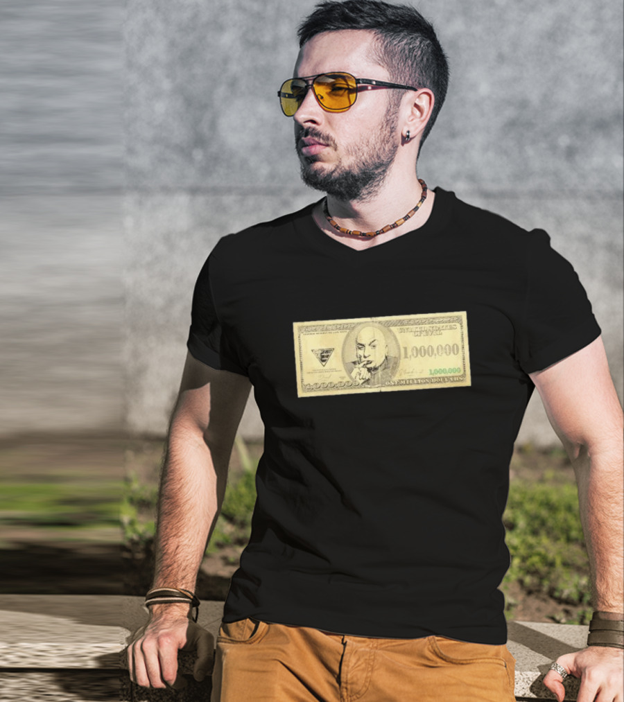 One Million Dollars Meme Money Funny Parody Bill T-Shirt