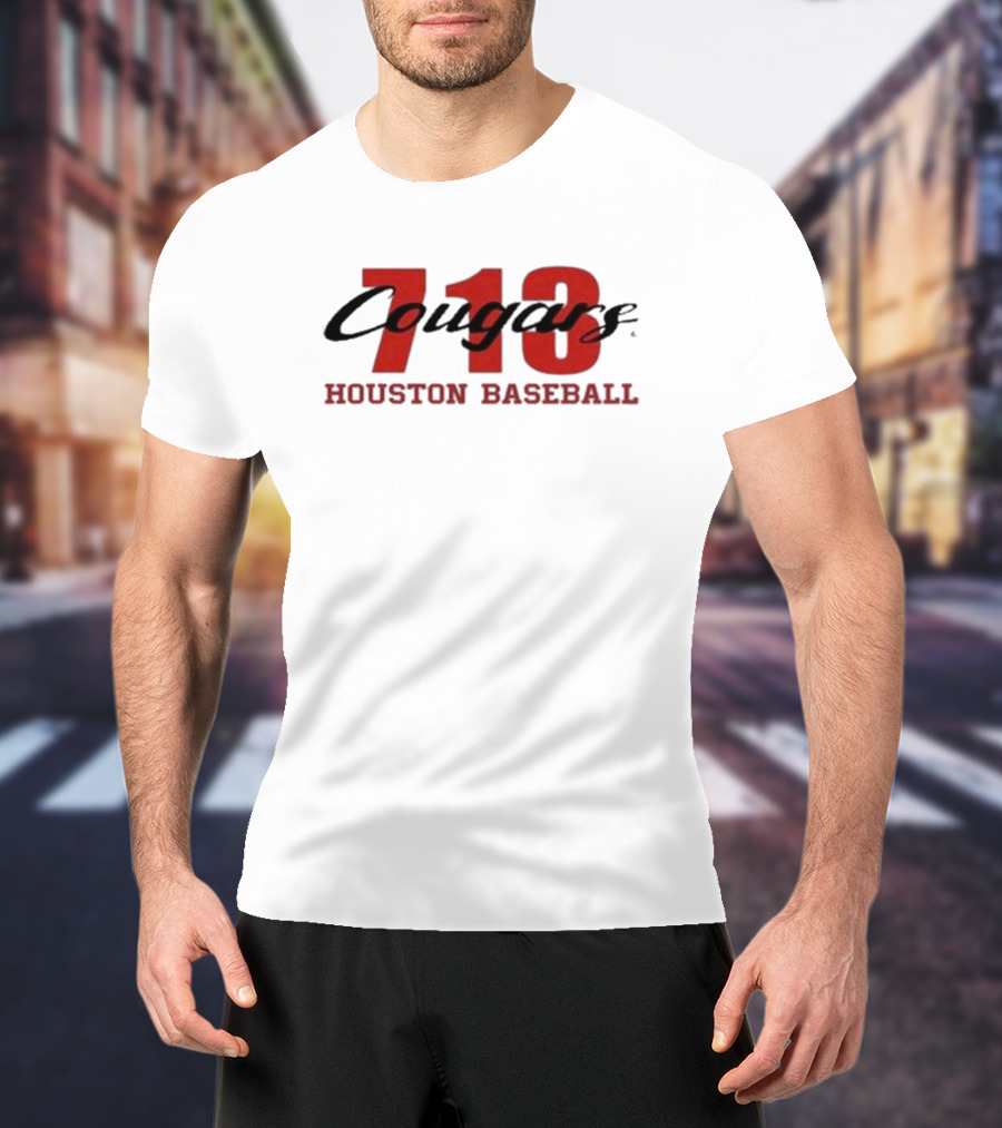 713 Cougars Houston Baseball T-Shirt