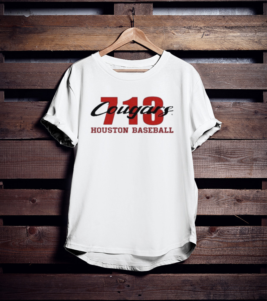 713 Cougars Houston Baseball T-Shirt