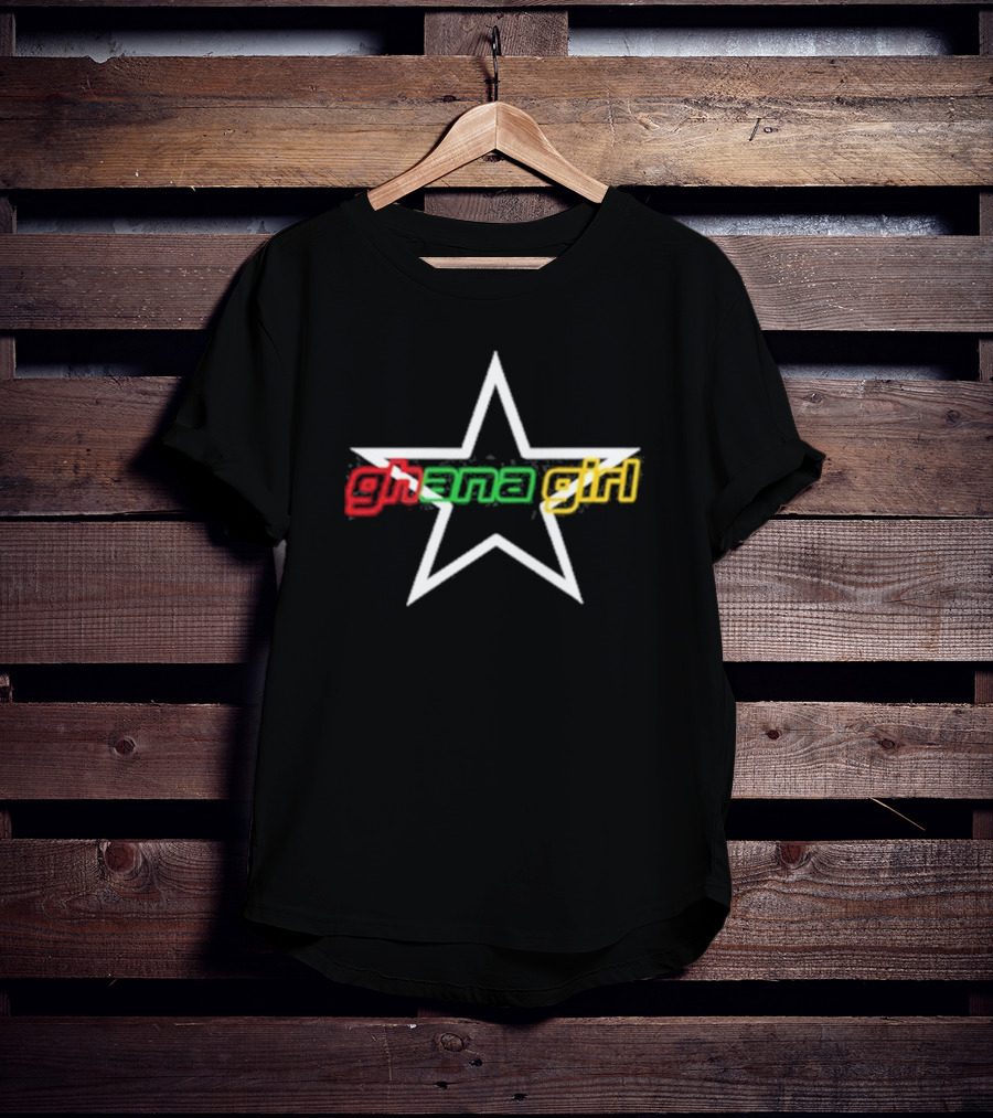 Ghana Girl Star T-Shirt