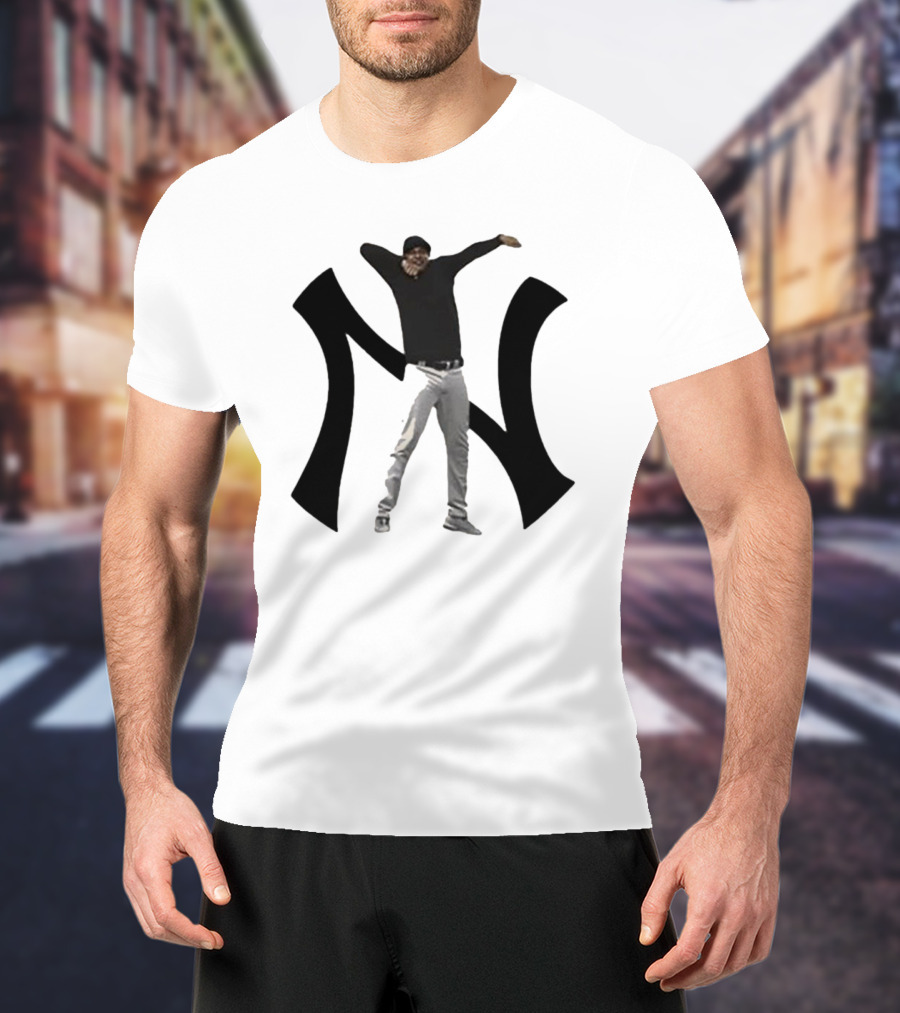Aaron Boone New York Yankees Dab Pose T-Shirt