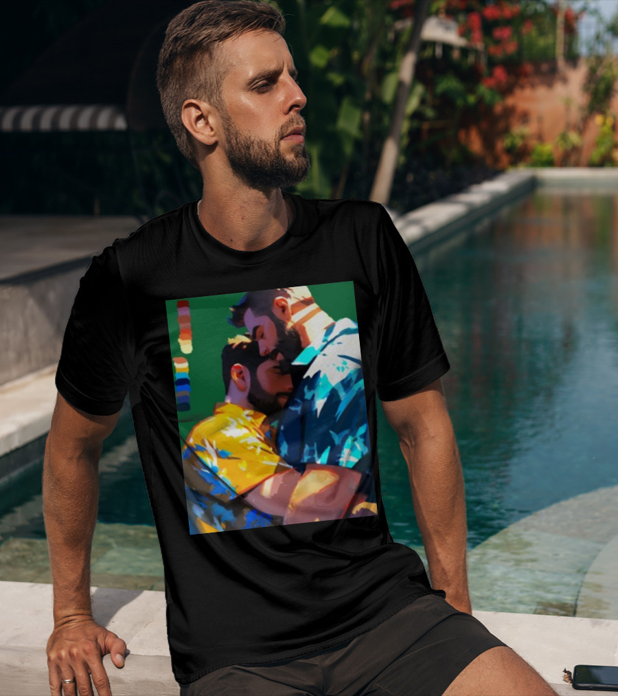 Ego Rodriguez Colours Pride Men's Embrace T-Shirt