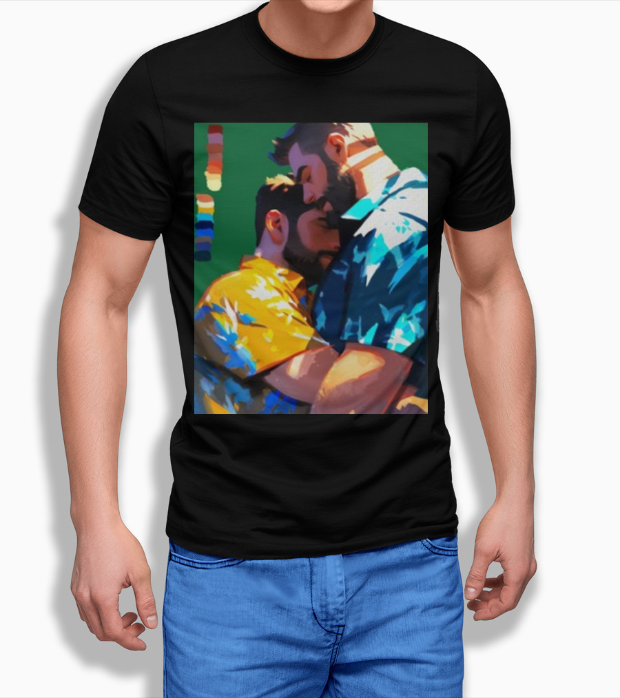 Ego Rodriguez Colours Pride Men's Embrace T-Shirt