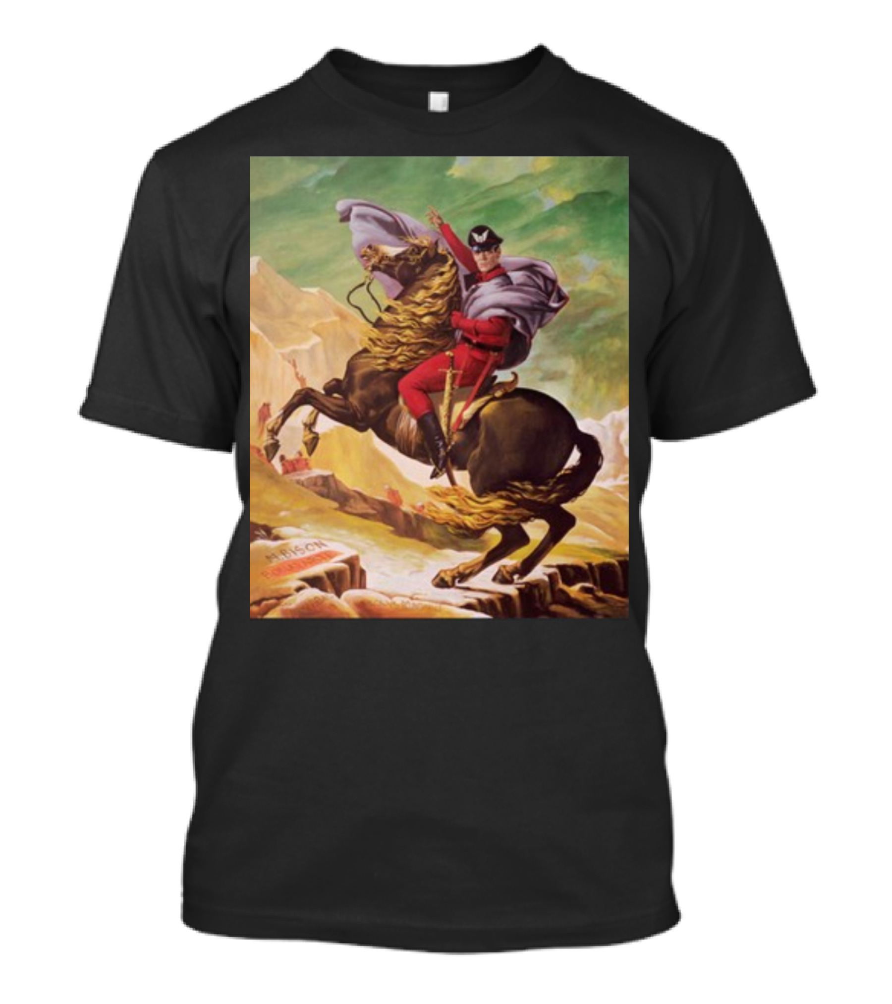 Maximilian Dood Raul Julia M Bison Crossing The Alps T-Shirt